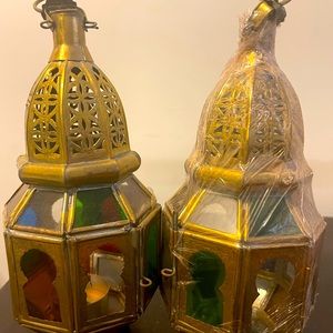 Lanterne de bougie de style marocaine